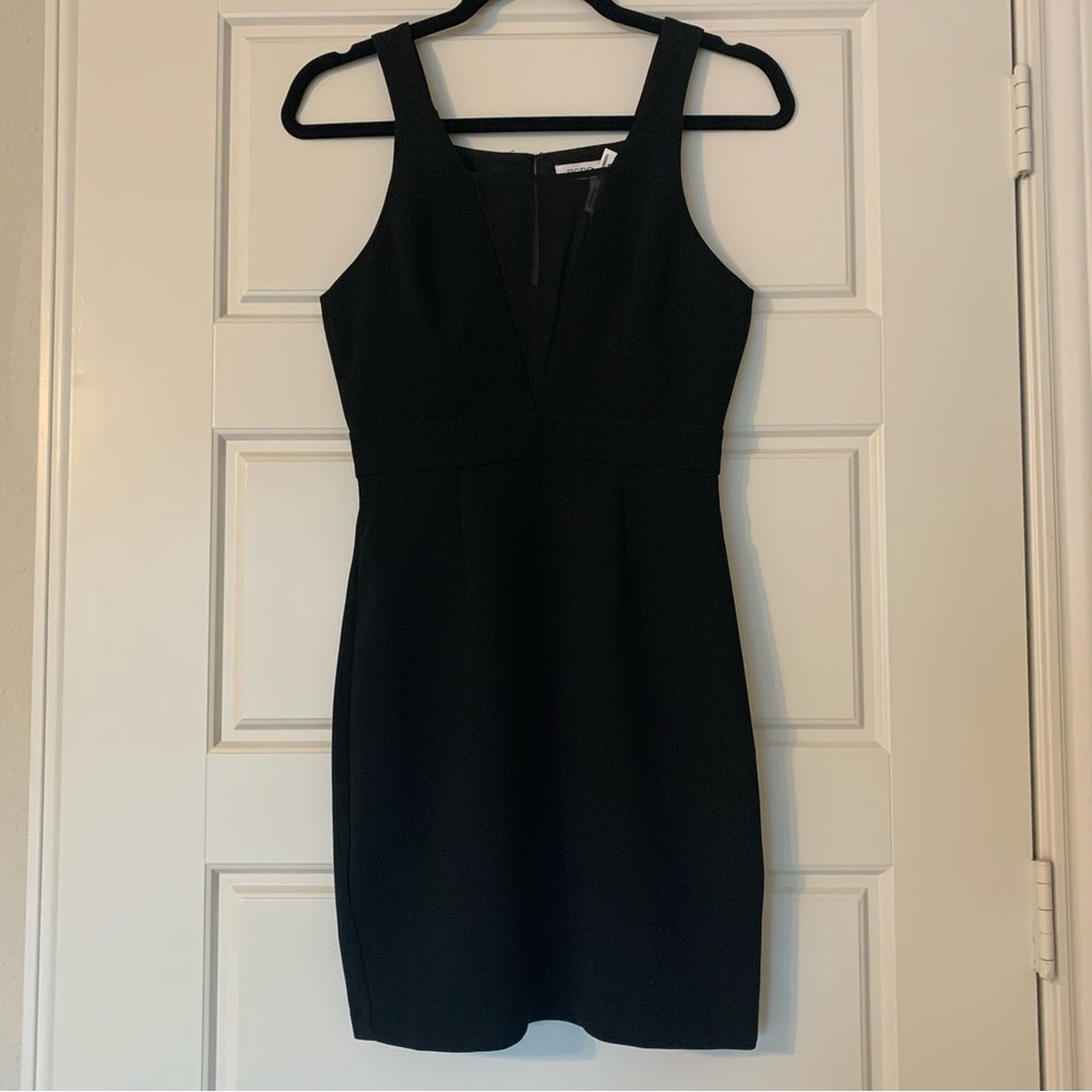 NWT BCBGeneration illusion cutout dress
